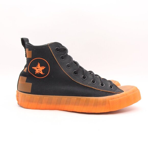 Converse UNT1TL3D High Not A Chuck Men's Size 9 Black Orange Athletic Shoes - Picture 1 of 9